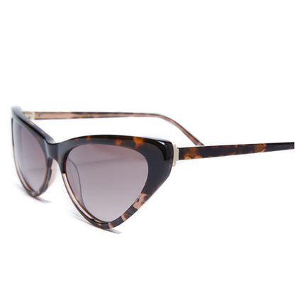 Naomi Tortoise Cat Eye Sunglasses - Side View