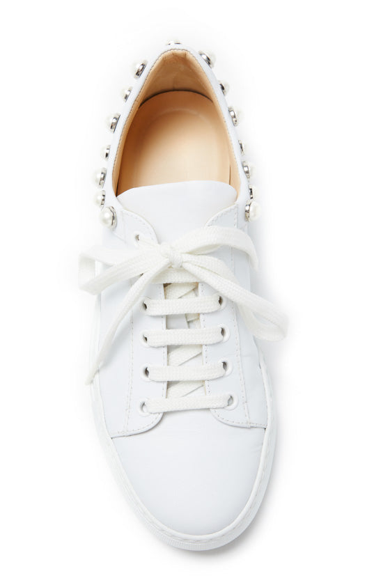 Monique Lhuillier Willow Pearl Sneaker