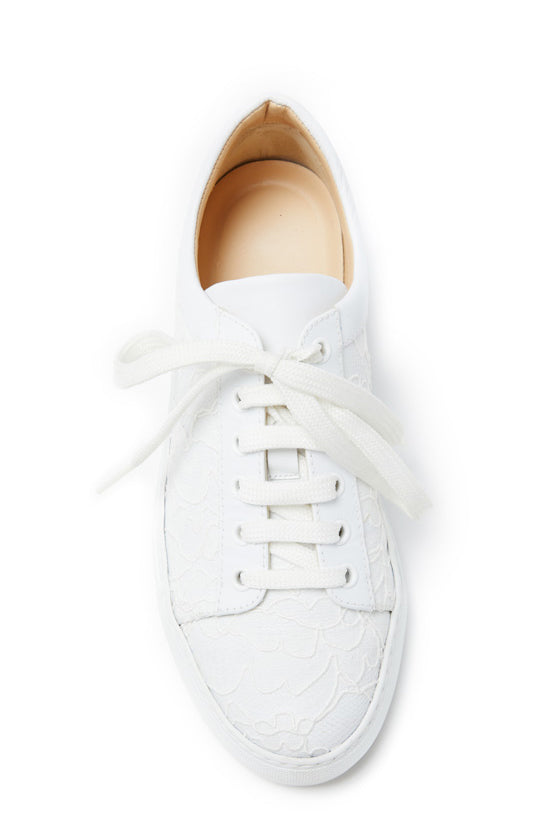 Monique Lhuillier Willow Lace Sneaker