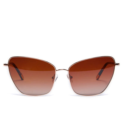 Sienna Rose Gold Sunglasses - Front View